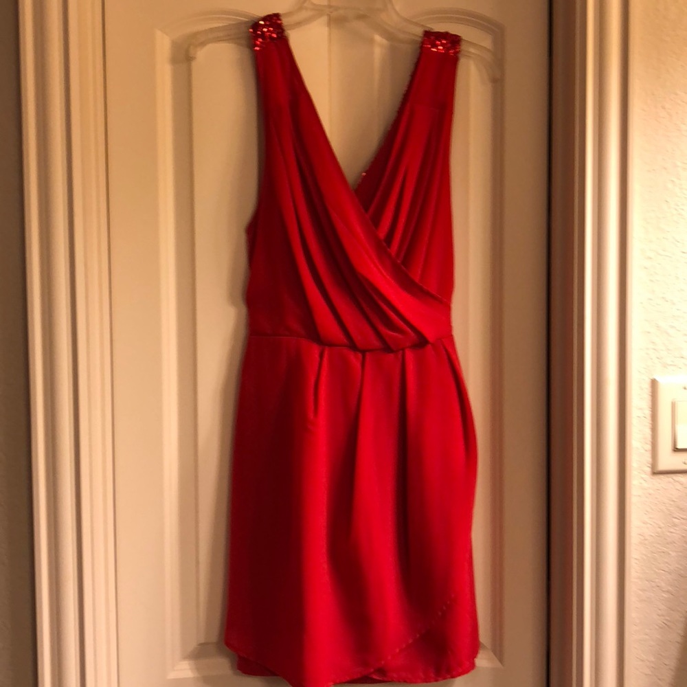 Open back dress